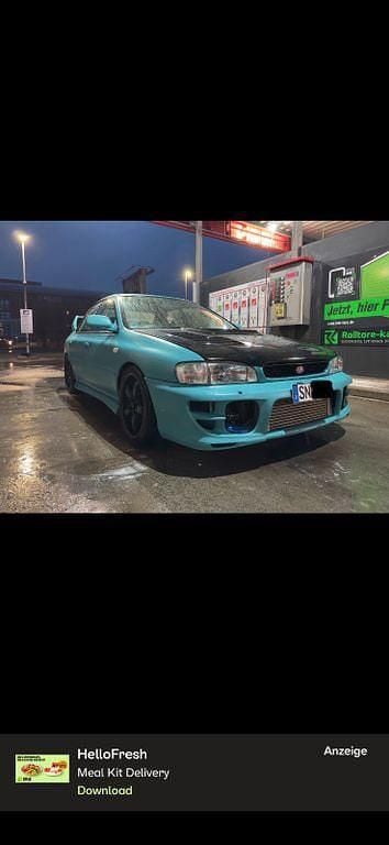 Gebraucht Subaru Impreza 218 PS (160 kW) 1998 Blau Limousine
