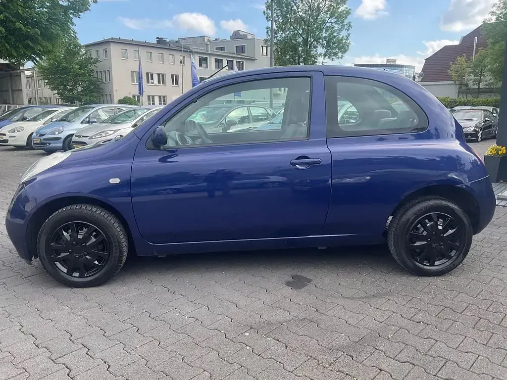 Gebraucht Nissan Micra Acenta 80 PS (58 kW) 2003 Blau Kleinwagen