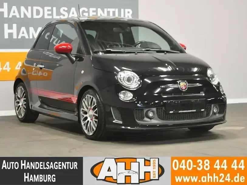 Gebraucht Abarth 595 Turismo 160 PS (117 kW) 2015 Schwarz Kleinwagen