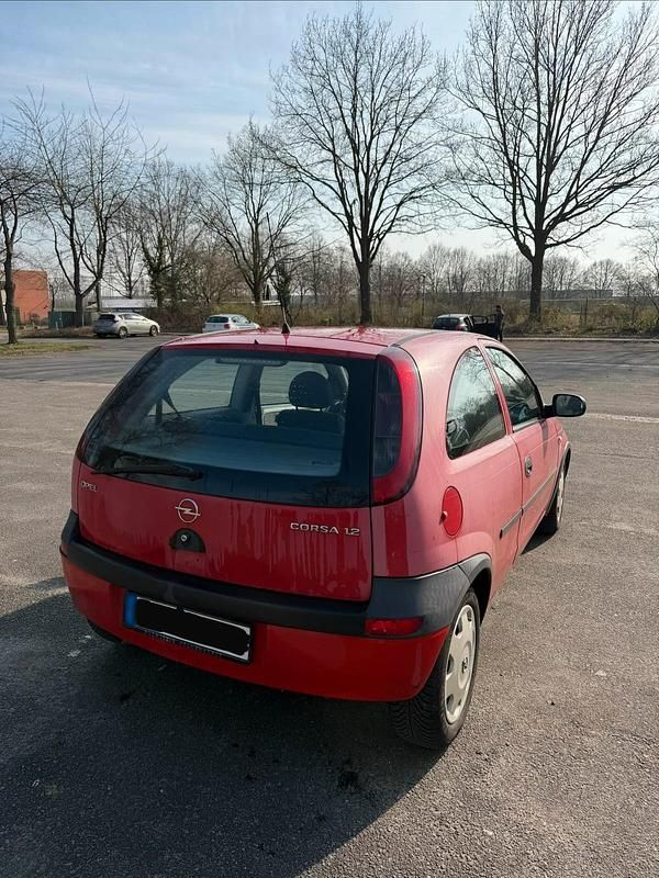 Gebraucht Opel Corsa 75 PS (55 kW) 2002 Rot Kleinwagen