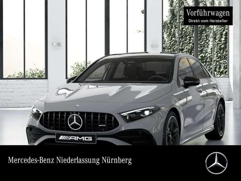 Grau Gebraucht 2025 Mercedes A35 AMG AMG Limousine | 52.900 € (Teuer) - Bild 1/4