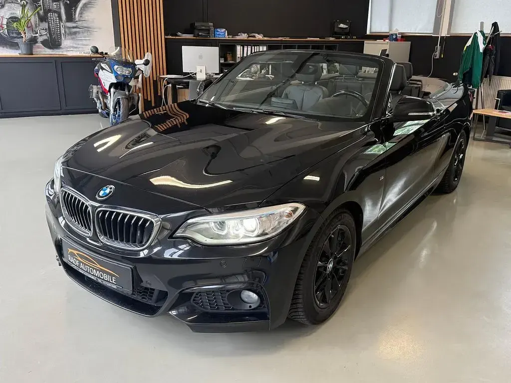Gebraucht BMW 220 M Sport 190 PS (139 kW) 2015 Schwarz Cabrio