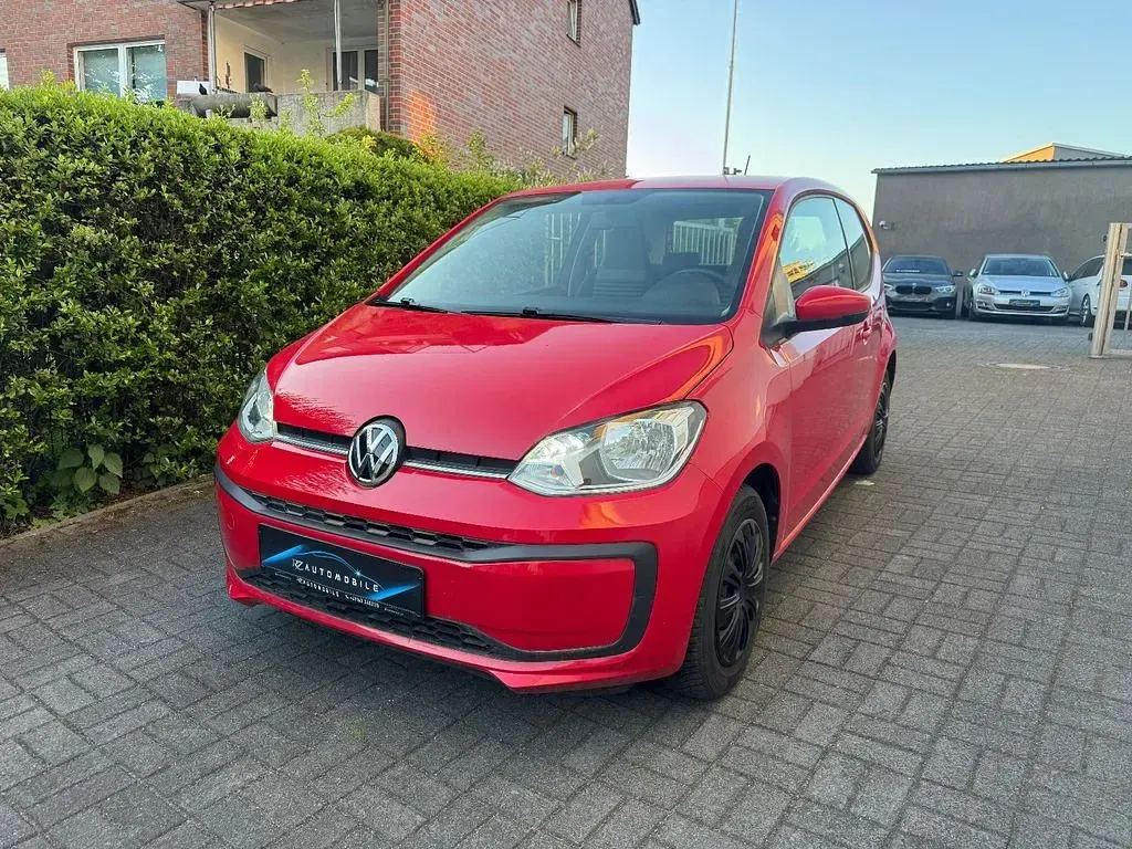 Usado VW up! move up! 60 CV (44 kW) 2018 Rojo Utilitario