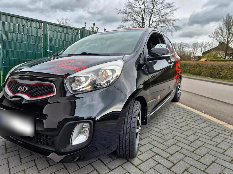 Gebraucht Kia Picanto 86 PS (63 kW) 2014 Schwarz Kleinwagen