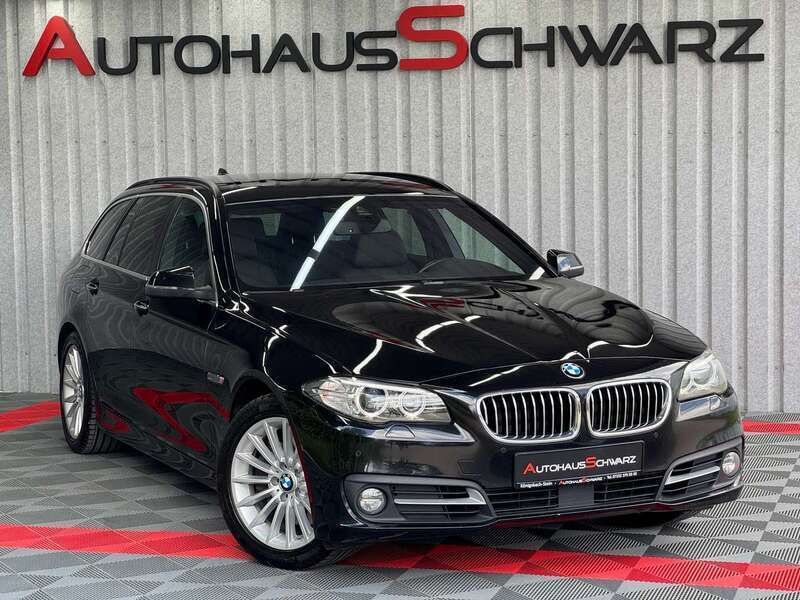 Black sapphire metallic Gebraucht 2014 BMW 530 Kombi | 15.990 € (Guter Preis) - Bild 1/4