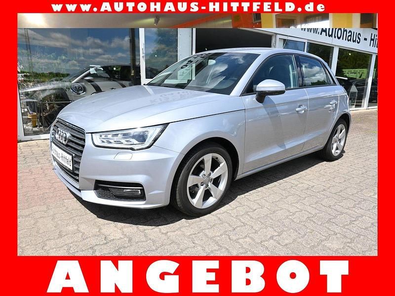 Florettsilbermet. Gebraucht 2017 Audi A1 Sportback Sport Kleinwagen | 13.300 € (Fairer Preis) - Bild 1/4