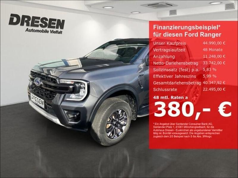 Grau Gebraucht 2024 Ford Ranger Wildtrack Abholung | 44.990 € (Fairer Preis) - Bild 1/4