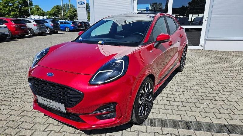 Fantastic rot metallic Gebraucht 2021 Ford Puma ST-Line X SUV | 18.990 € (Fairer Preis) - Bild 1/4