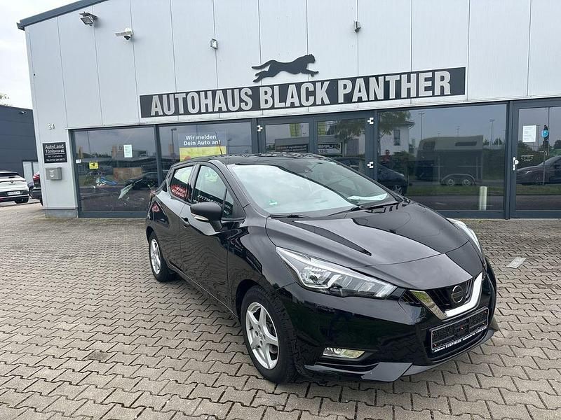 Schwarz Gebraucht 2019 Nissan Micra Visia+ Kleinwagen | 9.400 € (Fairer Preis) - Bild 1/4