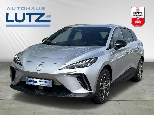Silber Gebraucht 2022 MG MG4 EV Luxury Kleinwagen | 43.639 € - Bild 1/4