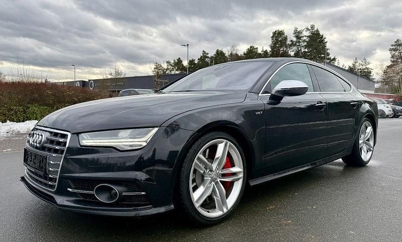 Schwarz Gebraucht 2017 Audi S7 Sportback Sport Kleinwagen | 23.799 € (Teuer) - Bild 1/4
