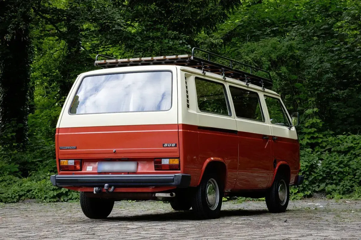 Gebraucht VW Multivan 69 PS (50 kW) 1980 Rot Van / Kleinbus