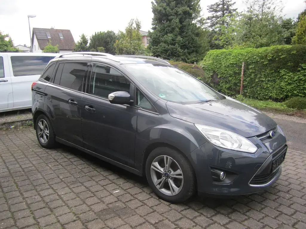 Gebraucht Ford Grand C-Max SYNC Edition 101 PS (74 kW) 2014 Grau Van / Kleinbus