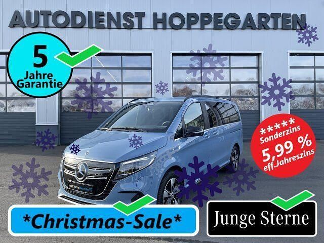 Blau Gebraucht 2024 Mercedes EQV300 Avantgarde Van / Kleinbus | 60.980 € (Teuer) - Bild 1/4