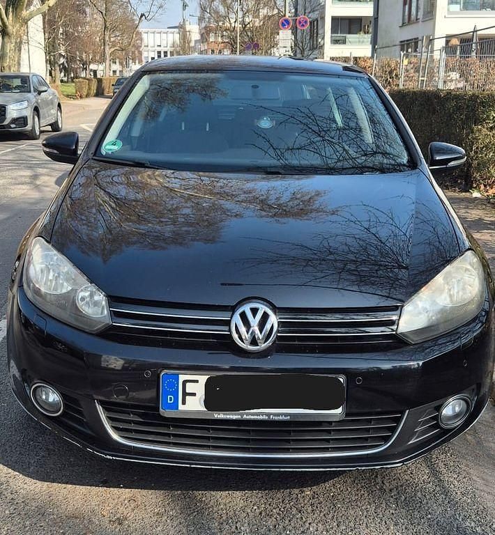 Gebraucht VW Golf VI Highline 122 PS (89 kW) 2010 Schwarz Kleinwagen