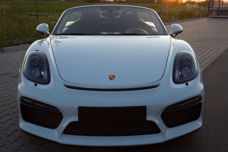 Gebraucht Porsche Boxster Spyder 375 PS (275 kW) 2016 Weiß Cabrio