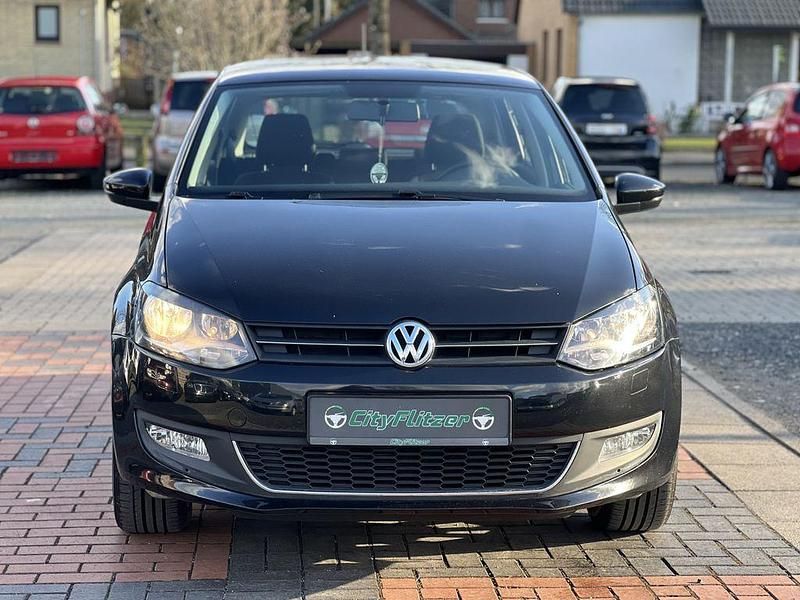 Gebraucht VW Polo Highline 86 PS (63 kW) 2010 Schwarz Kleinwagen