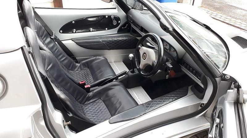 Gebraucht Lotus Elise 120 PS (88 kW) 1998 Silber Cabrio