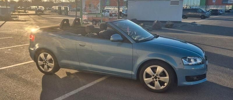 Gebraucht Audi A3 Cabriolet S-Line 102 PS (75 kW) 2009 Blau Cabrio