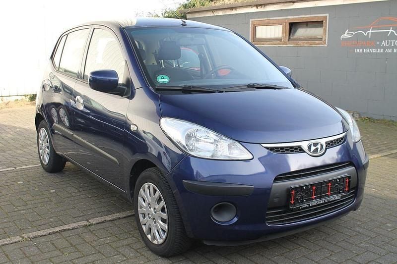 Blau Gebraucht 2009 Hyundai i10 Style Kleinwagen | 3.999 € (Fairer Preis) - Bild 1/4