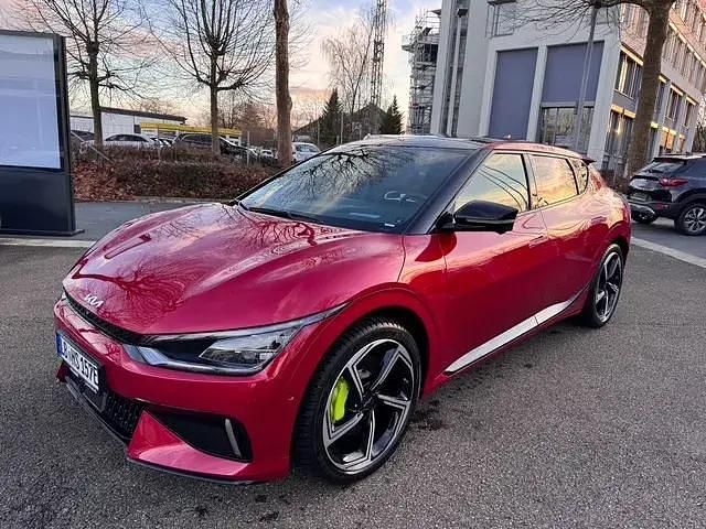 Rot Gebraucht 2024 Kia EV6 SUV | 53.900 € (Teuer) - Bild 1/4