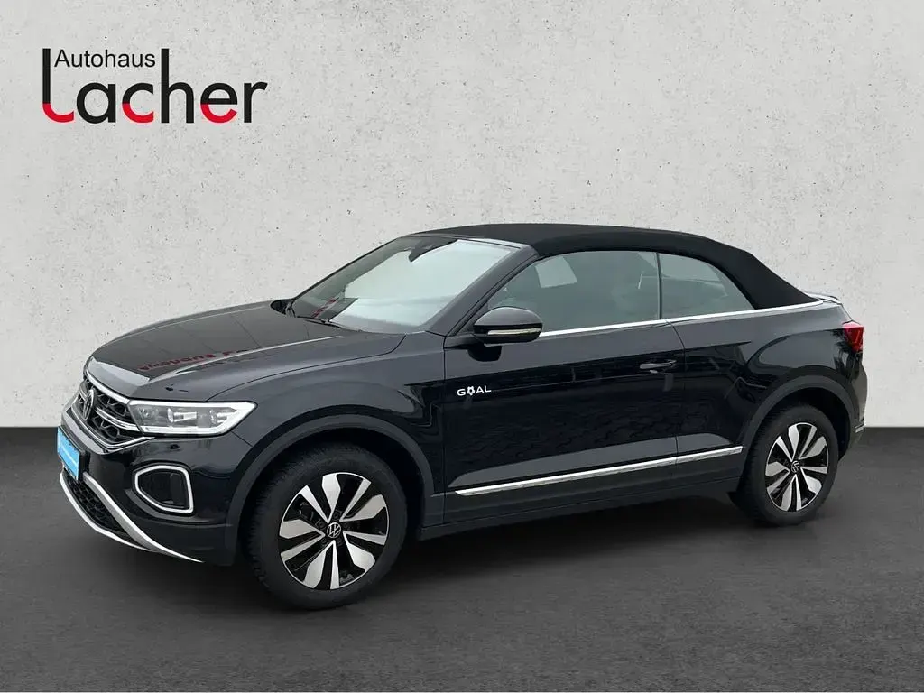 Gebraucht VW T-Roc Cabriolet Goal 116 PS (85 kW) 2025 Schwarz Cabrio