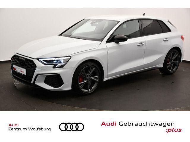 Gletscherweiß metallic Gebraucht 2024 Audi S3 Ambiente Limousine | 41.190 € (Guter Preis) - Bild 1/4