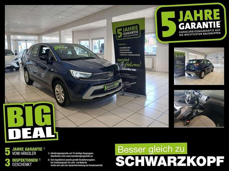 Nautic blau Gebraucht 2022 Opel Crossland SUV | 14.670 € (Fairer Preis) - Bild 1/4