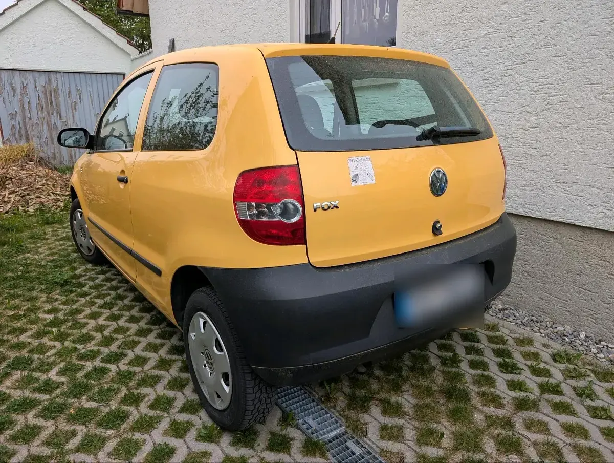 Usata VW Fox 55 CV (40 kW) 2007 Giallo Utilitaria