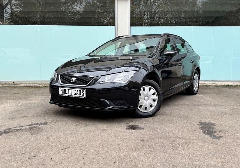 Gebraucht Seat Leon ST Reference 105 PS (77 kW) 2014 Schwarz Kombi