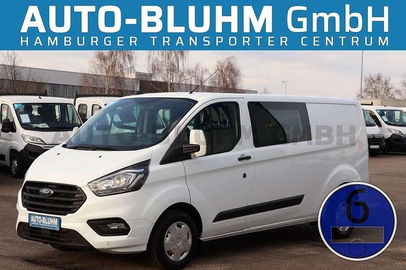 Gebraucht Ford Transit Custom 131 PS (96 kW) 2022 Frostweiß Van / Kleinbus