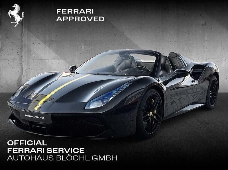 Gebraucht Ferrari 488 670 PS (492 kW) 2018 Schwarz Cabrio