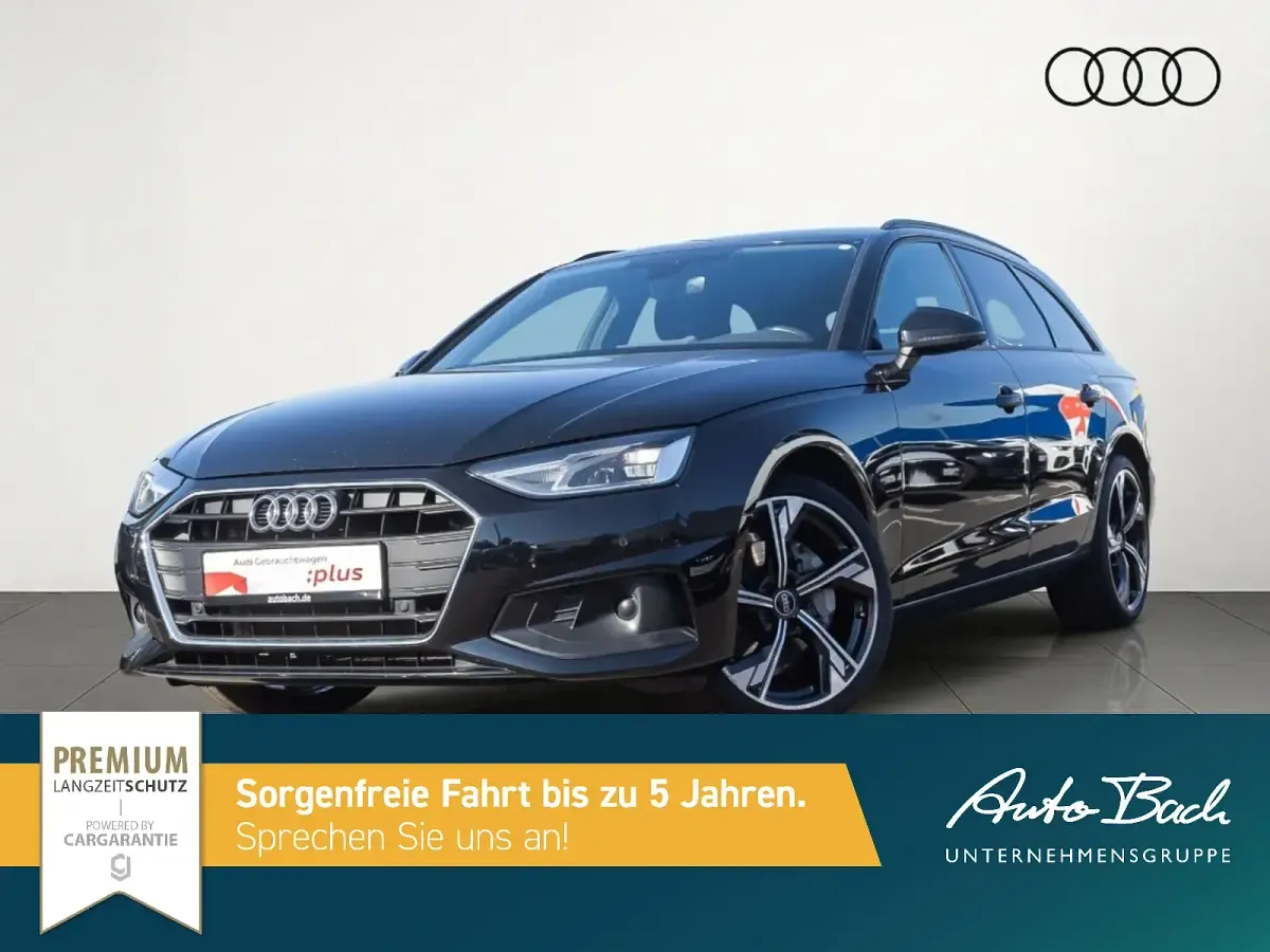Gebraucht Audi A4 S-Line 204 PS (150 kW) 2022 Mythosschwarz metallic Kombi