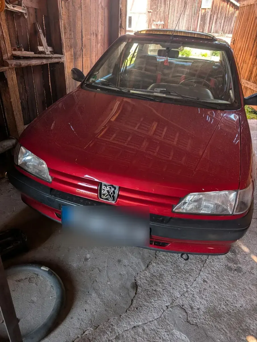 Gebraucht Peugeot 306 75 PS (55 kW) 1996 Rot Limousine