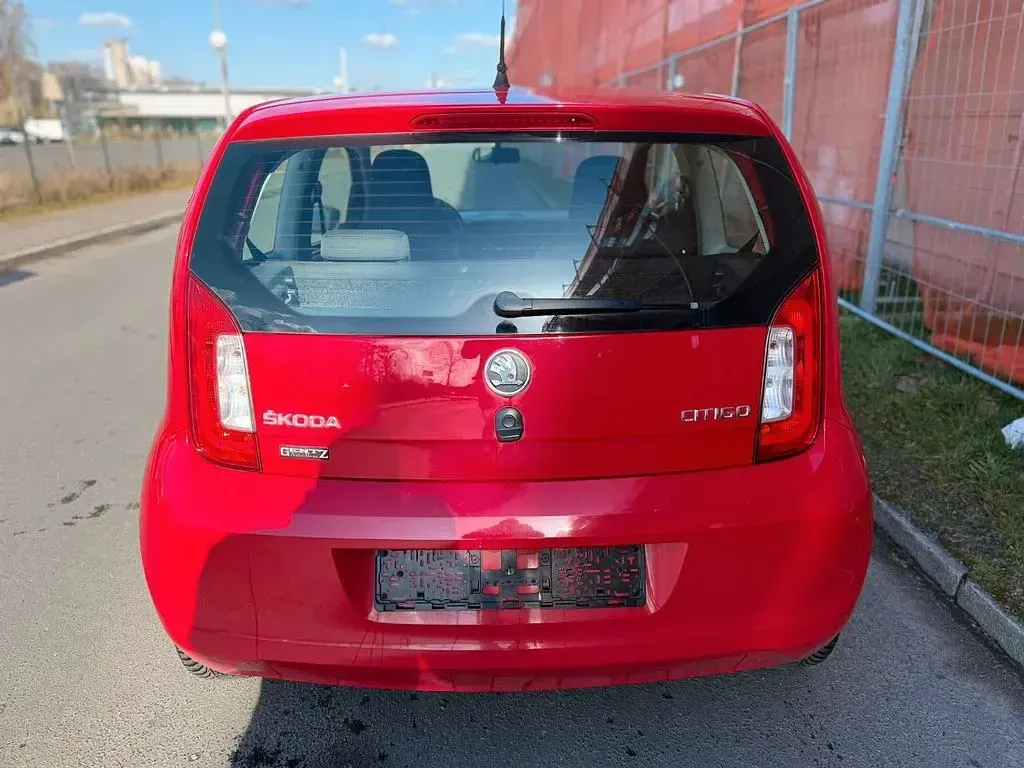 Używany Skoda Citigo Active 60 KM (44 kW) 2012 Czerwony Hatchback