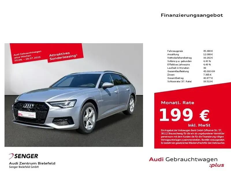 Silber Gebraucht 2024 Audi A6 Sport Kombi | 45.380 € - Bild 1/1