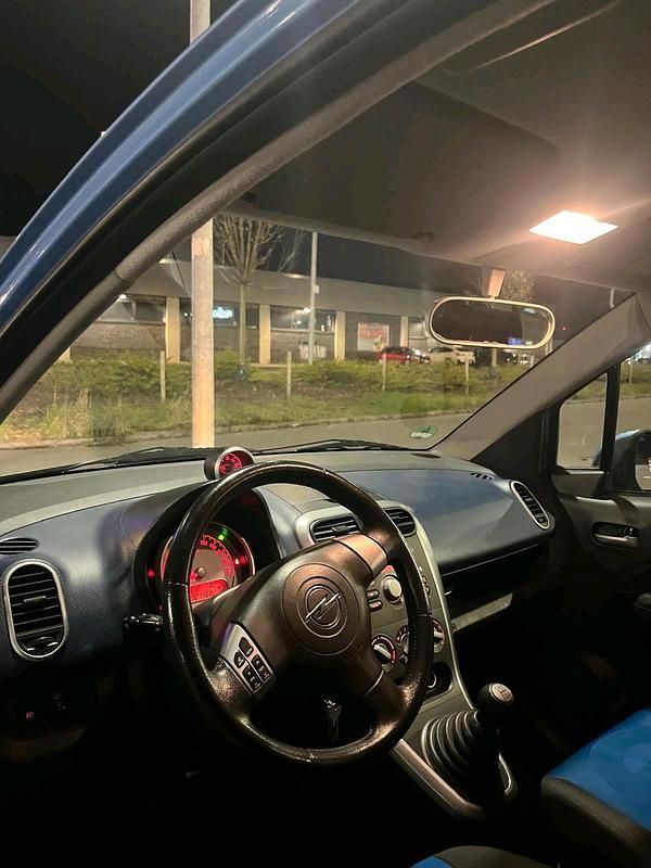 Gebraucht Opel Agila 2008 Blau Kleinwagen