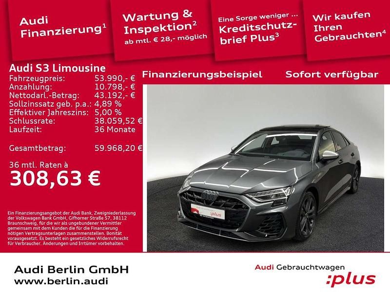 Gebraucht Audi S3 Ambiente 333 PS (244 kW) 2025 Daytonagrau perleffekt Limousine