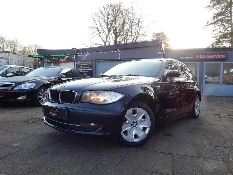 Schwarz Gebraucht 2009 BMW 116 Advantage Kleinwagen | 3.490 € (Fairer Preis) - Bild 1/4
