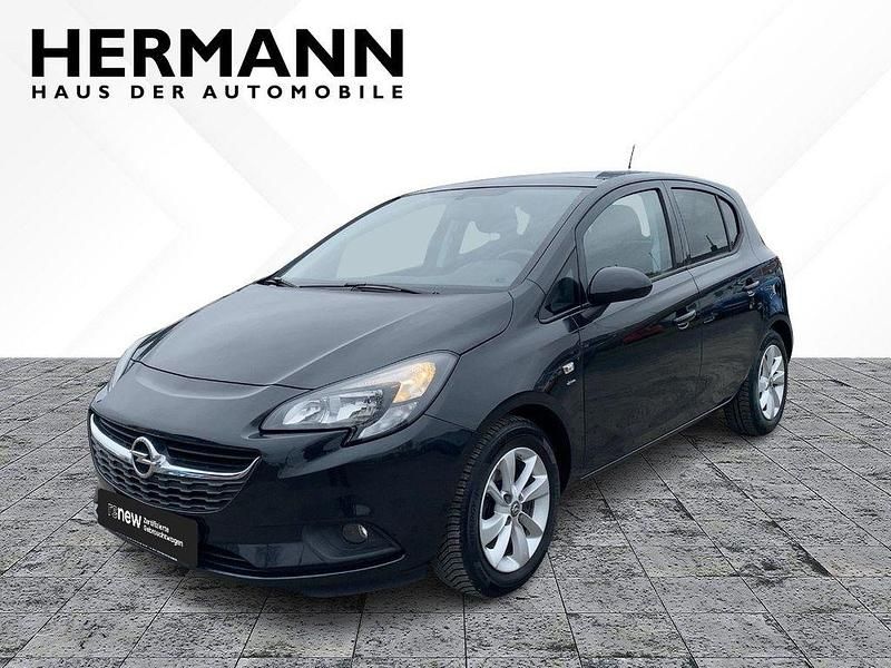 Gebraucht Opel Corsa drive 101 PS (74 kW) 2016 Schwarz Kleinwagen