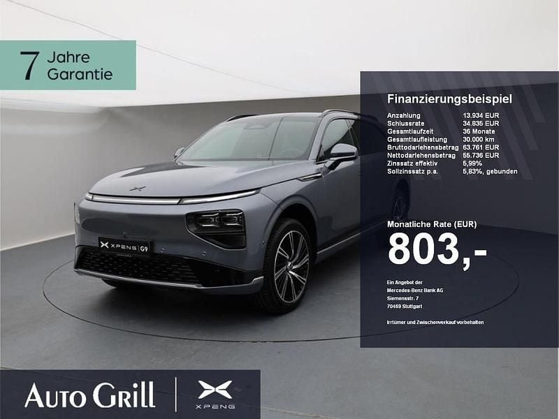 Grau graphite gray Gebraucht 2025 XPENG G9 AWD Performance SUV | 64.260 € (Fairer Preis) - Bild 1/4