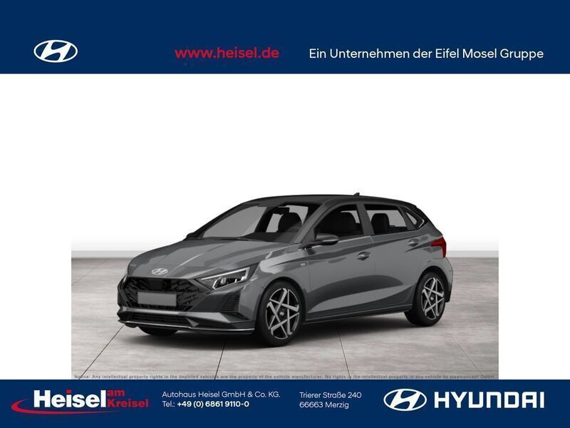 Grau Neu 2025 Hyundai i20 Select Limousine | 21.460 € (Etwas zu teuer) - Bild 1/4