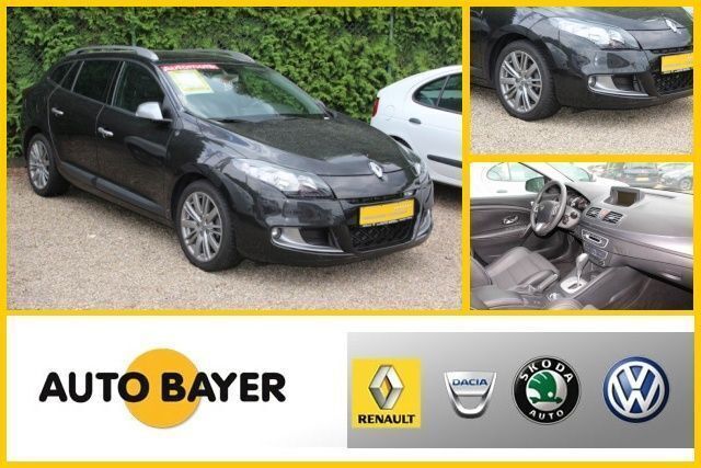 Schwarz metallic Gebraucht 2010 Renault Mégane GrandTour Dynamique Kombi | 14.490 € - Bild 1/4
