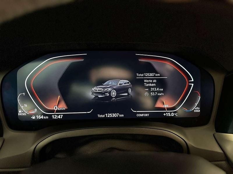 Usata BMW 320 190 CV (139 kW) 2021 Nero Station wagon