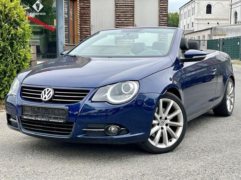Blau Gebraucht 2010 VW Eos Cabrio | 6.000 € (Guter Preis) - Bild 1/4