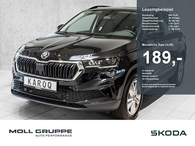 Schwarz Neu 2025 Skoda Karoq Selection SUV | 36.880 € (Fairer Preis) - Bild 1/4