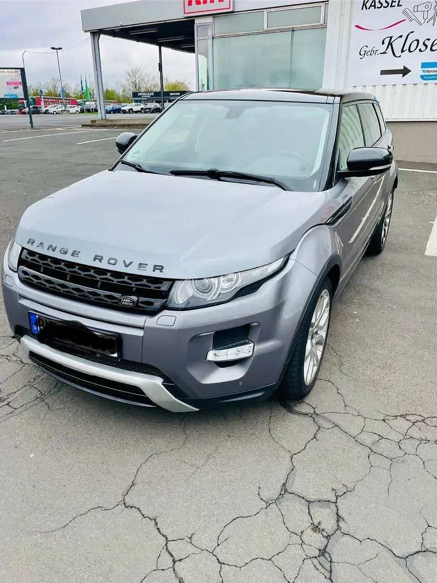 Gebraucht Land Rover Range Rover evoque Dynamic 190 PS (139 kW) 2013 Blau SUV
