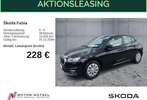 Neu Skoda Fabia Selection 116 PS (85 kW) 2025 Schwarz Kleinwagen