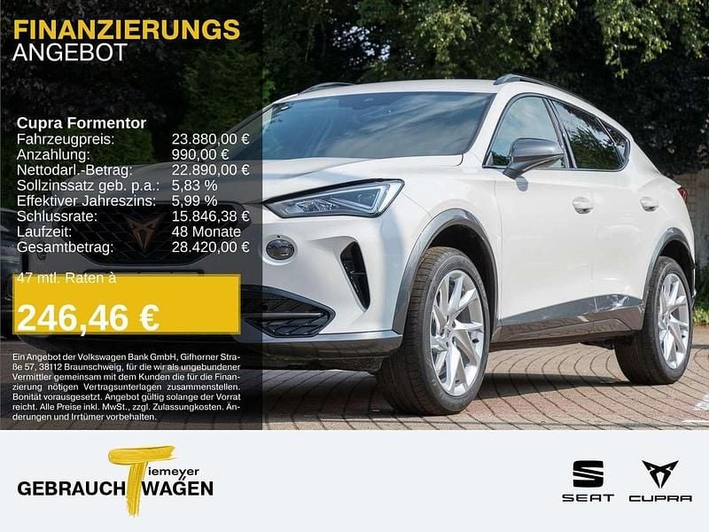 Weiß Gebraucht 2023 Cupra Formentor SUV | 23.880 € (Superpreis) - Bild 1/4
