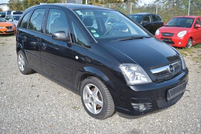 Gebraucht Opel Meriva Innovation 101 PS (74 kW) 2008 Schwarz Van / Kleinbus
